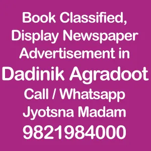 book newspaper ad in The dadinikagradoot online